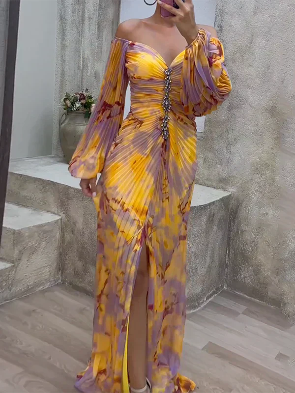 Amelia | Abito elegante con scollo a V