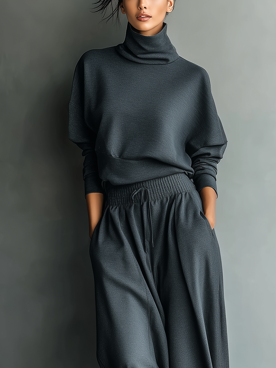 Set Oversized Charcoal