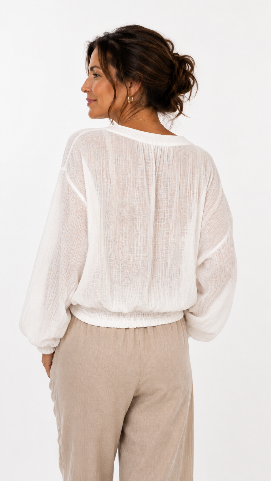 Blusa Valentina – Leggera, Elegante e Raffinata