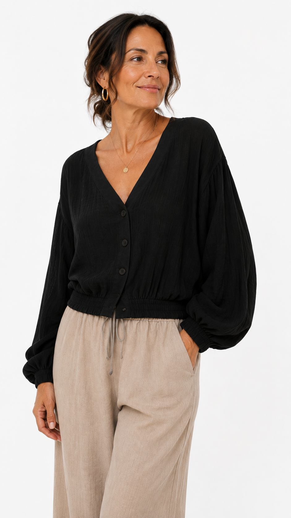 Blusa Valentina – Leggera, Elegante e Raffinata