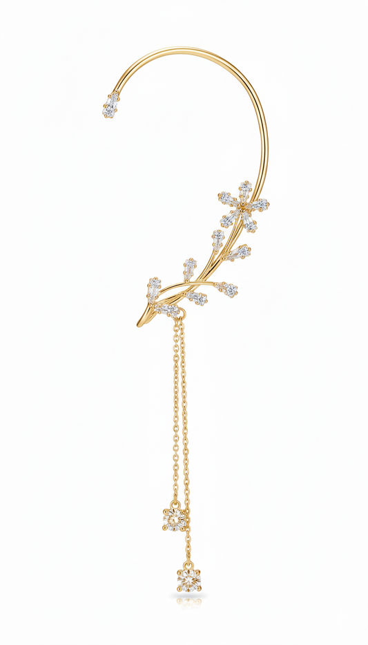 Stellar Petal Ear Cuff