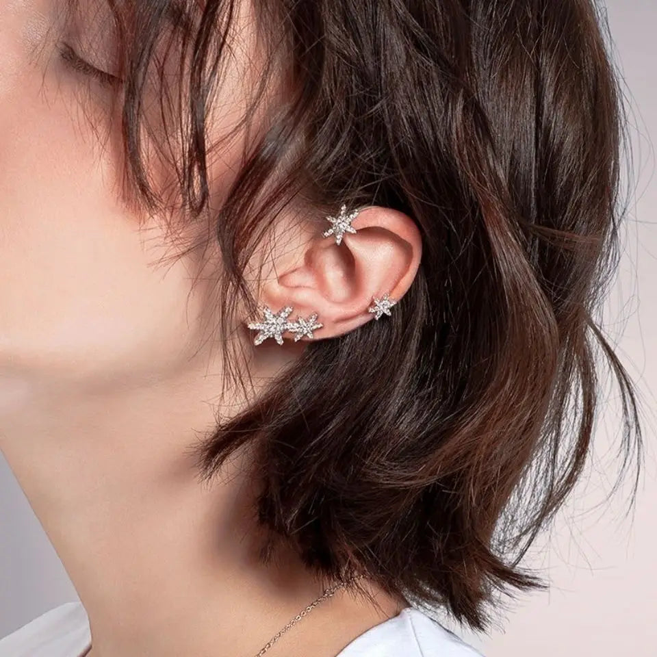 Nova Bloom Ear Cuff