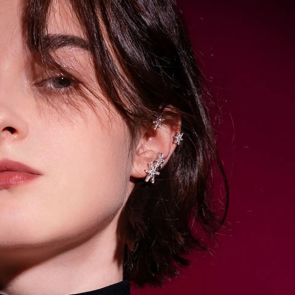 Nova Bloom Ear Cuff