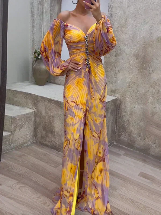 Amelia | Abito elegante con scollo a V